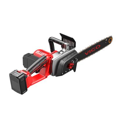 China Wholesale Cordless Rechargeable Electric Chainsaw Battery Lithium 1000W Electric Chain Hand Saw Wood Cutter for sale