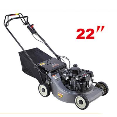 China Professional Push Gasoline Chasis Aluminum Lawn Mowers Self Propelled 3 Position Hand Cut Cordless Lawn Mower for sale