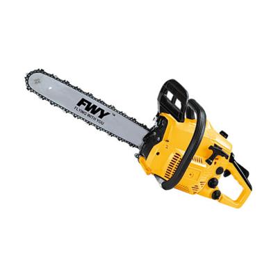 China 2-Stroke 1.5KW 16 Inch Single Cylinder Steel Shafts 40cc Petrol Gasoline Chainsaw Price for sale