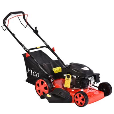 China Aluminum Chasis 4 in 1hand Push Self Propelled Gasoline 139cc Lawn Mower with Recoild Start for sale