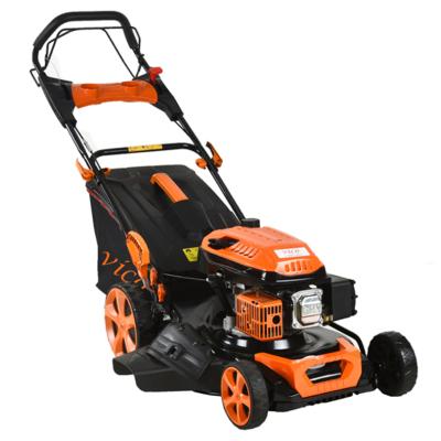 China Chasis 4 in1 Aluminum Gasoline Lawn Mower Self Propelled Engine Head Start 2.3kw / 3.6kw for sale