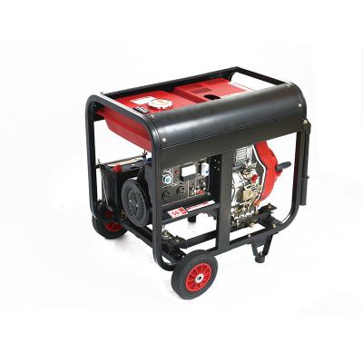 China 5kw DC/AC 5kw Alternator Open Frame Portable Diesel Generator Set for sale