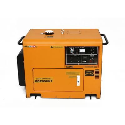 China New Model 5KVA Portable Silent Diesel Generator Set Can Be Customized 5kw for sale