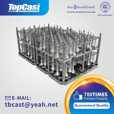 China Industry Heat Treatment Fixture Mount Basket for sale