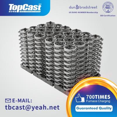 China Industry Best Heat Treatment ZG40Cr25Ni20Si2 Cast Trays for sale