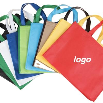 China Factory direct sales recyclable eco-friendly custom nonwoven bag with logo for carrying and wrapping gifts for sale