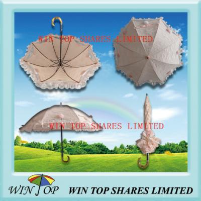 China 2 Folds Top Quality Girl Parasol for sale