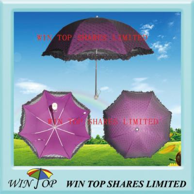 China 2 Folds Japan Pattern Ladies Parasol for sale