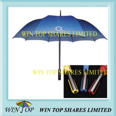 China Auto Straight Aluminum Advertising Sunshade Gift Umbrella(WT6066) for sale