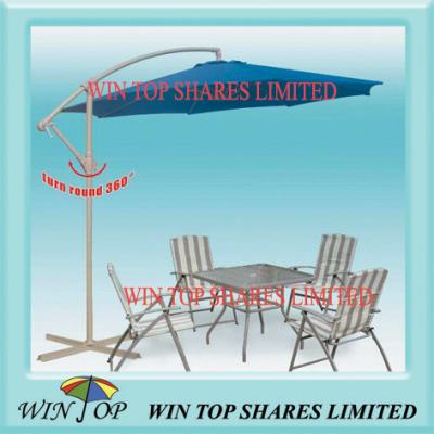 China Steel Cantilever Patio Leisure Garden Umbrella for sale