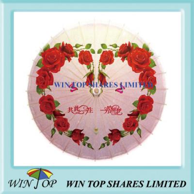 China Love style wedding ceremony umbrella for sale