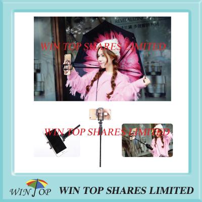 China Creative UV proof flower selfie Umbrella for sale