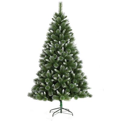 China Hot Selling Christmas Christamas Decoration 210cm Luxury Mixed Leaf Decorative Tree With Lights for sale