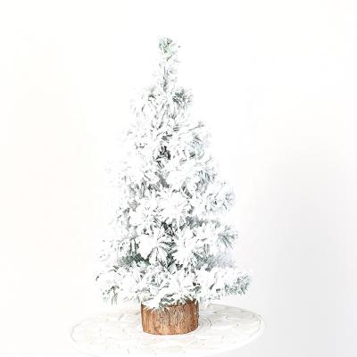 China New Christamas Decoration Amazon Products FLYING Small Christmas Snow Christmas Tree Decoration 60CM for sale