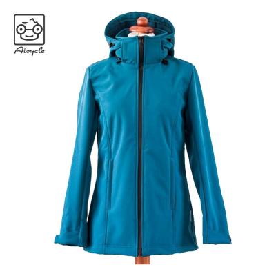 China Sustainable Maternity Baby Wearing Softshell Jacket with Fleece Lining for sale