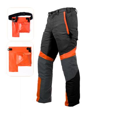 China Anti - Wrinkle Waist Quality Safety Chainsaw Anti - Pant Personal Protection Pants With Pocket Gear for sale