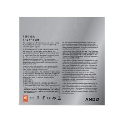 China Original AMD Desktop R7 5800X CPU With 7nm 8 Core 16 Core 3.9GHz AMD AM4 Socket R7 5800X CPU Processor for sale