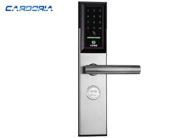 China Phone Control Apartment Electronic Door Locks SUS 304 Panel Anti Peep for sale