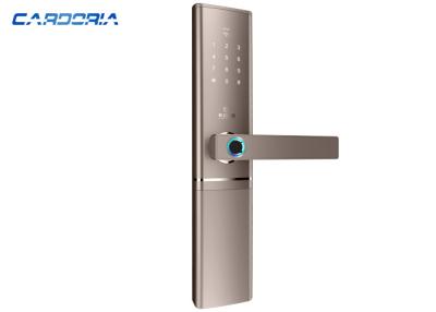 China Smart Bluetooth Fingerprint Door Lock With Android IOS APP Remote Control Function for sale