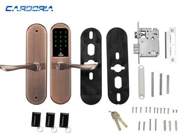 China Cerradura de puerta elegante de la huella dactilar electrónica para la puerta de madera del hogar/de la oficina arriba sensible en venta