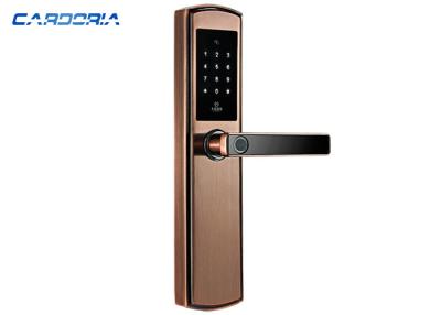 China Cerradura de puerta biométrica elegante confiable, cerradura de puerta electrónica de la huella dactilar de la seguridad en venta