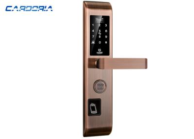 China Cerradura de puerta biométrica electrónica de la casa, cerradura de puerta inteligente de la huella dactilar para el hogar en venta