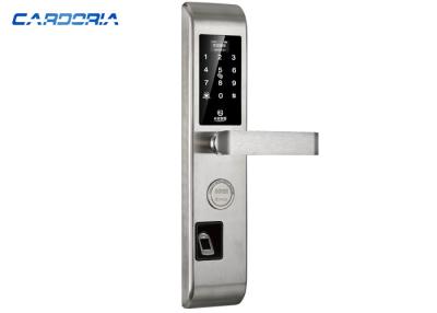 China Biometric Fingerprint House Door Lock , Keyless Smart Home Door Lock Password Unlock for sale