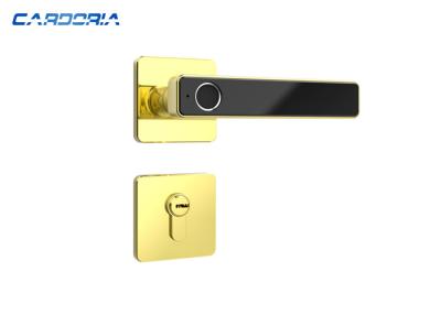 China Zinc Alloy Split Door Lock Support Fingerprint Key Unlock For Wooden Door for sale