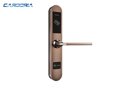 China Digital Keyless Hotel Door Locks OEM Logo User Friendly Design Anti Peep for sale