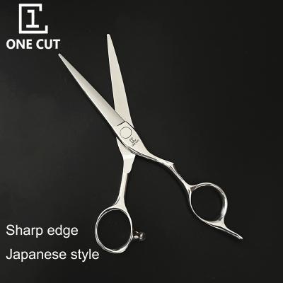 China Cutting Scissors Tilt Headed 6 Inch Japanese Hair Scissors Back Your Logo Scissors Hair Cutting for sale