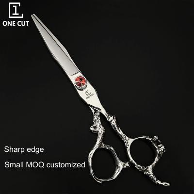 China Cutting Chinese Dragon Scissors Hot Selling 6 Inch Professional Hair Scissors Bareer Cutting Scissors for sale