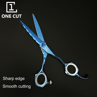 China Cutting Scissors Smooth Cutting Edge 6 Inch MOQ Support VG10 Small Hair Scissors Professional for sale