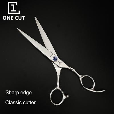 China Dogs Straight Cutting Classic Pet Scissors 7.5 Inch Quality Reliable Dog Grooming Scissors for sale