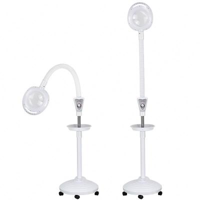 China Adjustable For Professional Shine WX-101 LED Floor Stand Magnifier Beauty Equipment Tattoo Light Tattoo Desk Lamp Tattoo Lamp for sale