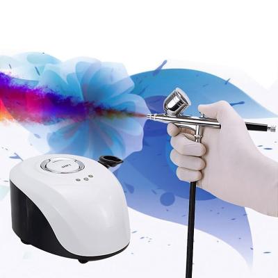 China Professional Spa Airbrush Kit Home Hair Salon High End Pressure Nail Airbrush for sale