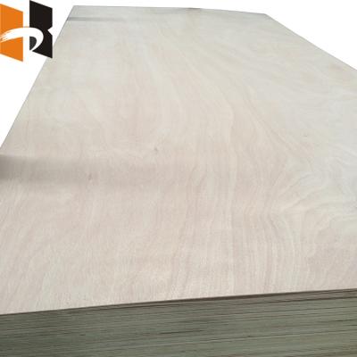 China Furniture Decoration Natural Okoume Bintangor Veneer Faced Commercial Marine Plywood Sheet for sale