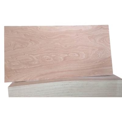 Cina Hotel Natural Sapele Veneer Plywood Sheet for Wood Furniture and Decoration in vendita