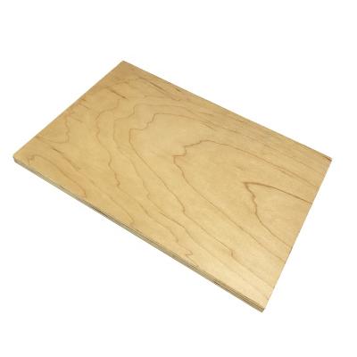 Cina Hotel Furniture Grade 4x8 UV Prefinished Maple Veneer Faced Plywood Sheet in vendita