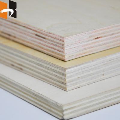 Cina Modern High Quality Russian White Birch Plywood For Cabinet And Furniture in vendita