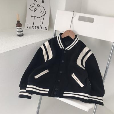 China Autumn And Winter New Children's Jackets Viable Coat Girl's Coat Long Sleeve Baseball Coats for sale