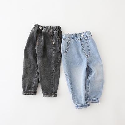 China Autumn Boy Little Boy Pants Toddler Jeans Toddler Jeans Boy Breathable Casual Pants for sale