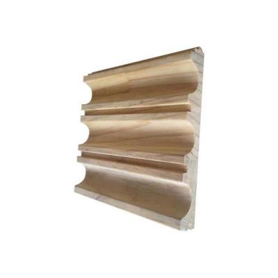 China Paint Panel Wholesale Decoration Factory Indoor Solid Wood Wall Arc Grill for sale