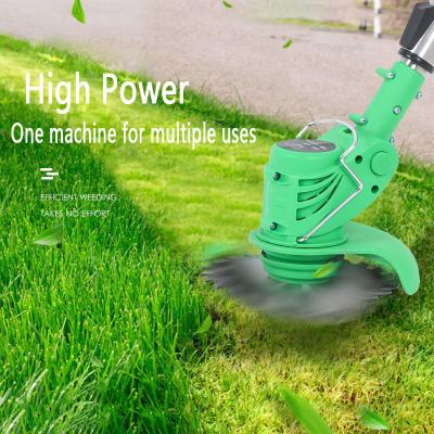 China 20V Electric Lawn Mower 2000mAh Li-ion Cordless Grass Trimmer 12in Auto Release String Cutter Pruning Garden Tools for sale