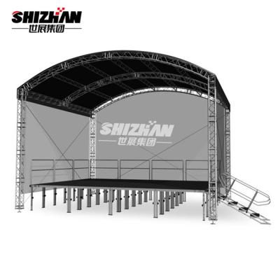 China DJS Outdoor Event Stage System Used Box Truss for sale