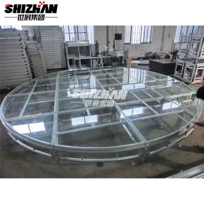 China High quality used glass stage prerformance stage for sale for sale