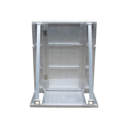 China Road Safety Barrier Aluminum Box High Quality Aluminum Retractable Barrier for sale