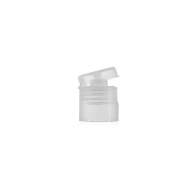 China Non Spill 15/410 20/410 24/410 White Black Flip Top Cap For Pet Plastic Bottle for sale