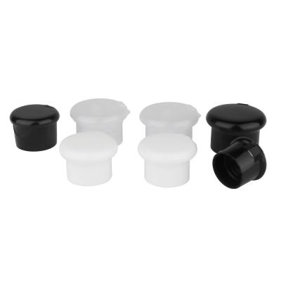 China Non Spill Oval Plastic Flip Top Cap Manufacturers Black / White 20mm 24mm 18-410 / 20-410 for sale