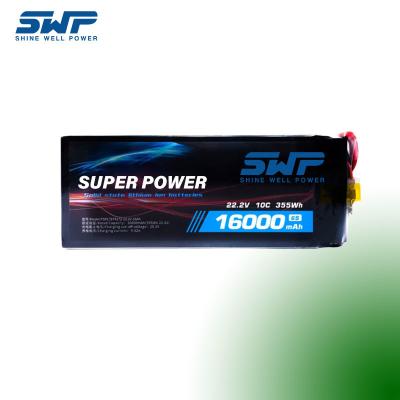 China 16000mAh Solid State Battery Pack 22.2V 16Ah Solid State Lithium Battery Te koop