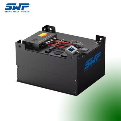 Cina 25.6V1620Ah Lifepo4 batteria del carrello elevatore ioni di litio batteria del carrello elevatore 200A corrente di scarica massima in vendita